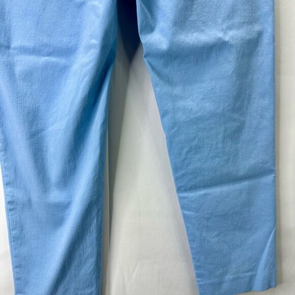 Zac & Rachel Blue Straight Leg Pants Classic Fit Size 12 - Picture 8 of 11